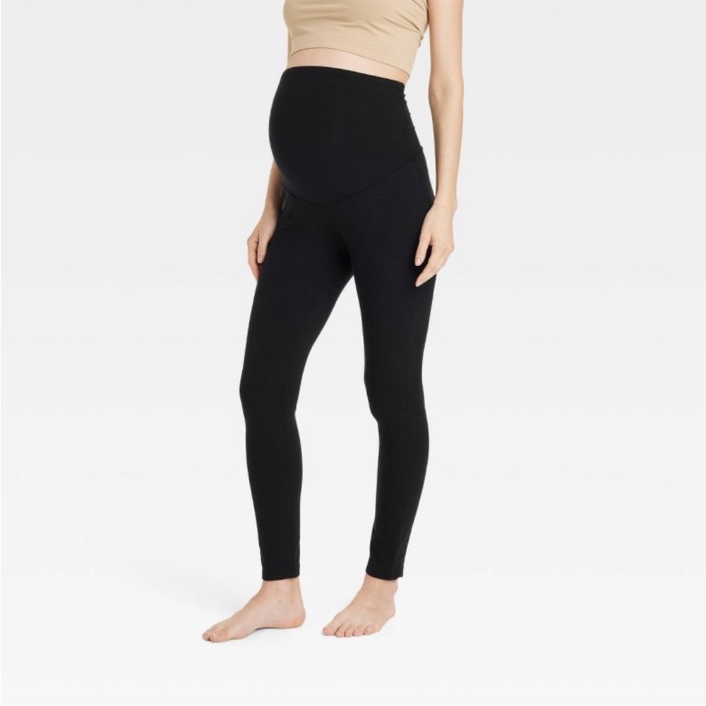 Black Maternity Leggings